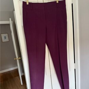 LOFT Purple Women's Dress Pants